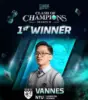 Potret Vannes peserta Clash of Champions