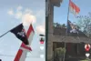 Pengibaran bendera one piece