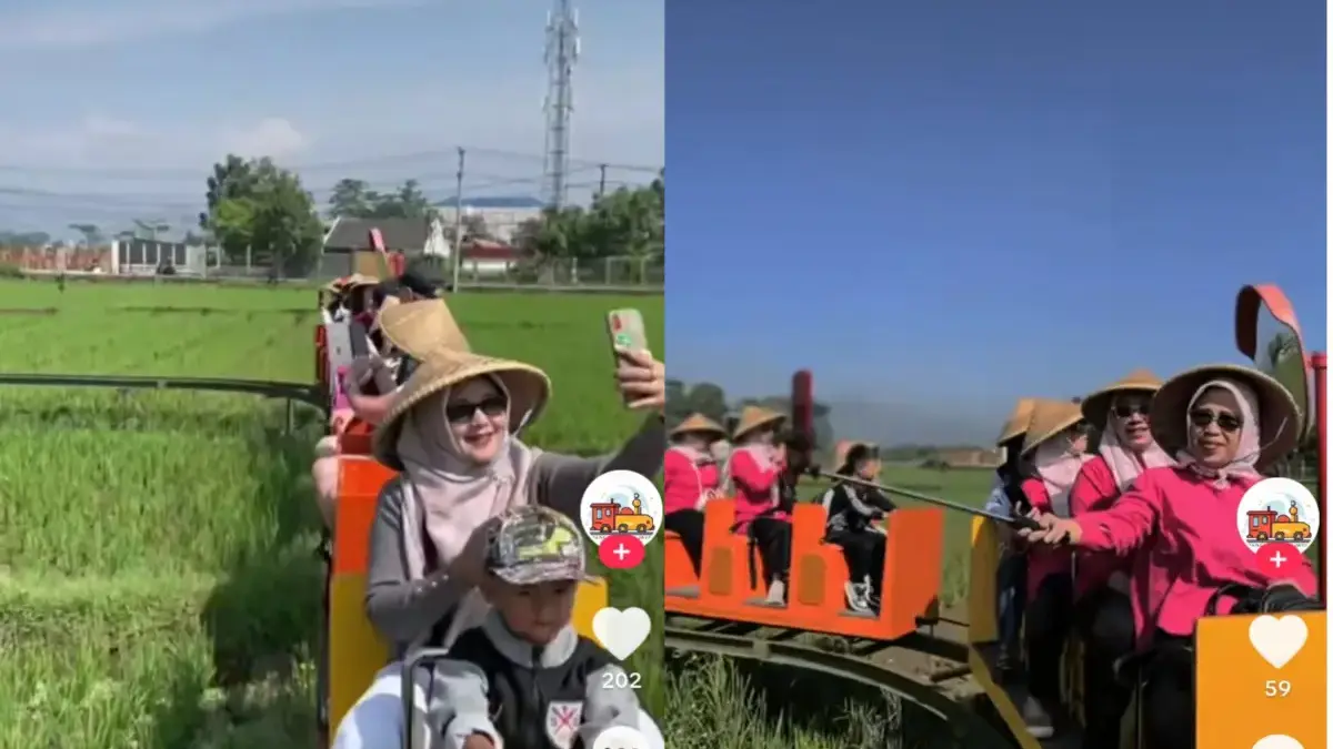 Kereta wisata Dangdeur van Java