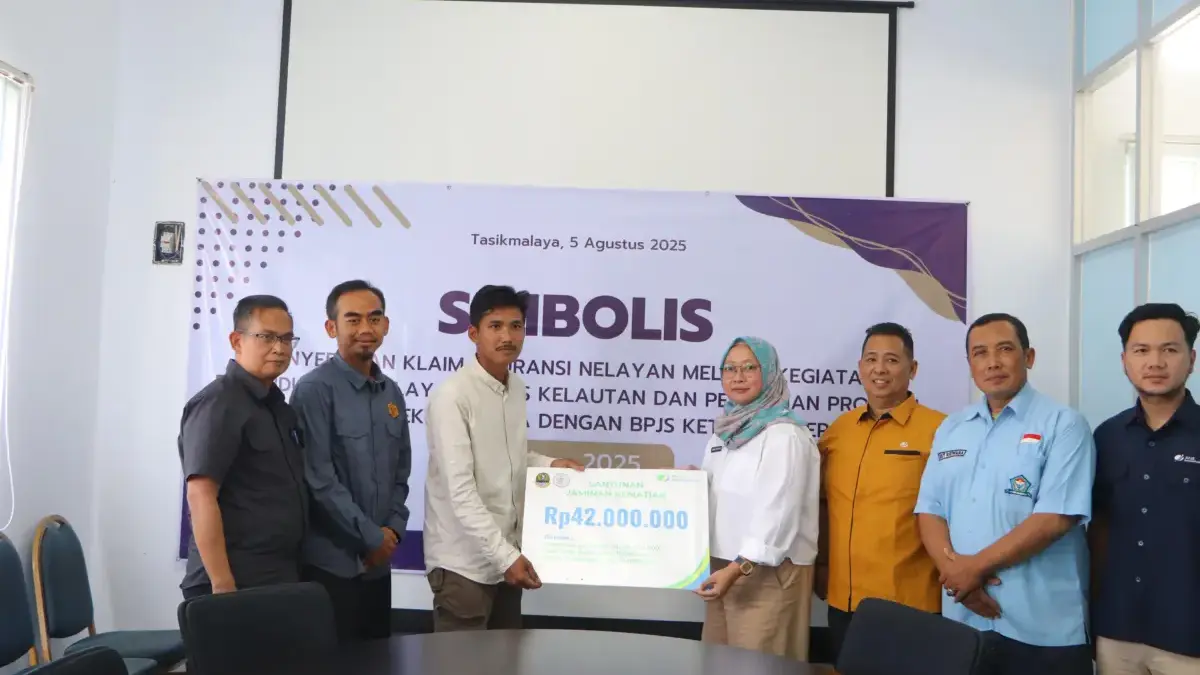 DKP Jabar dan BPJS Ketenagakerjaan Realisasikan Program Perlindungan Nelayan