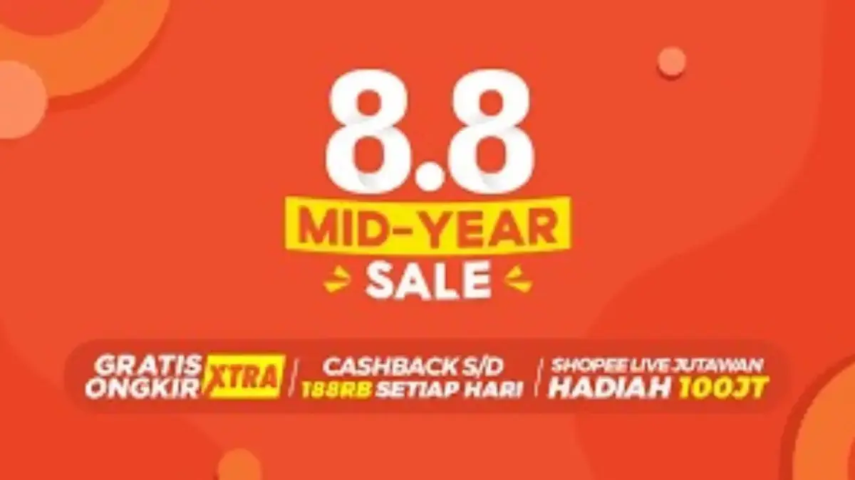 Rekomendasi Promo 8.8 yang Wajib Kamu Checkout!