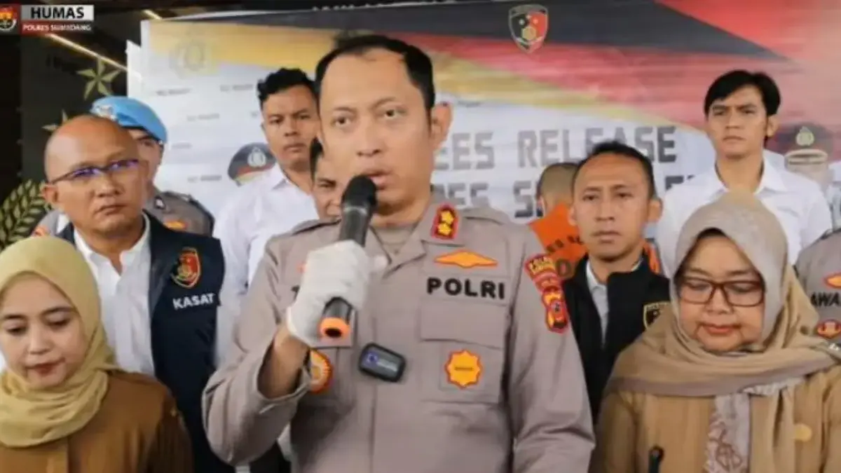 Polsek Sumedang berhasil meringkus pelaku rudapaksa anak kandung