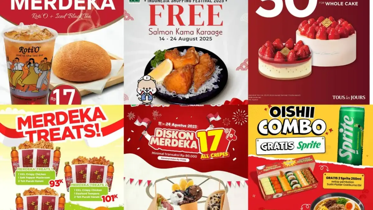 Promo spesial kemerdekaan