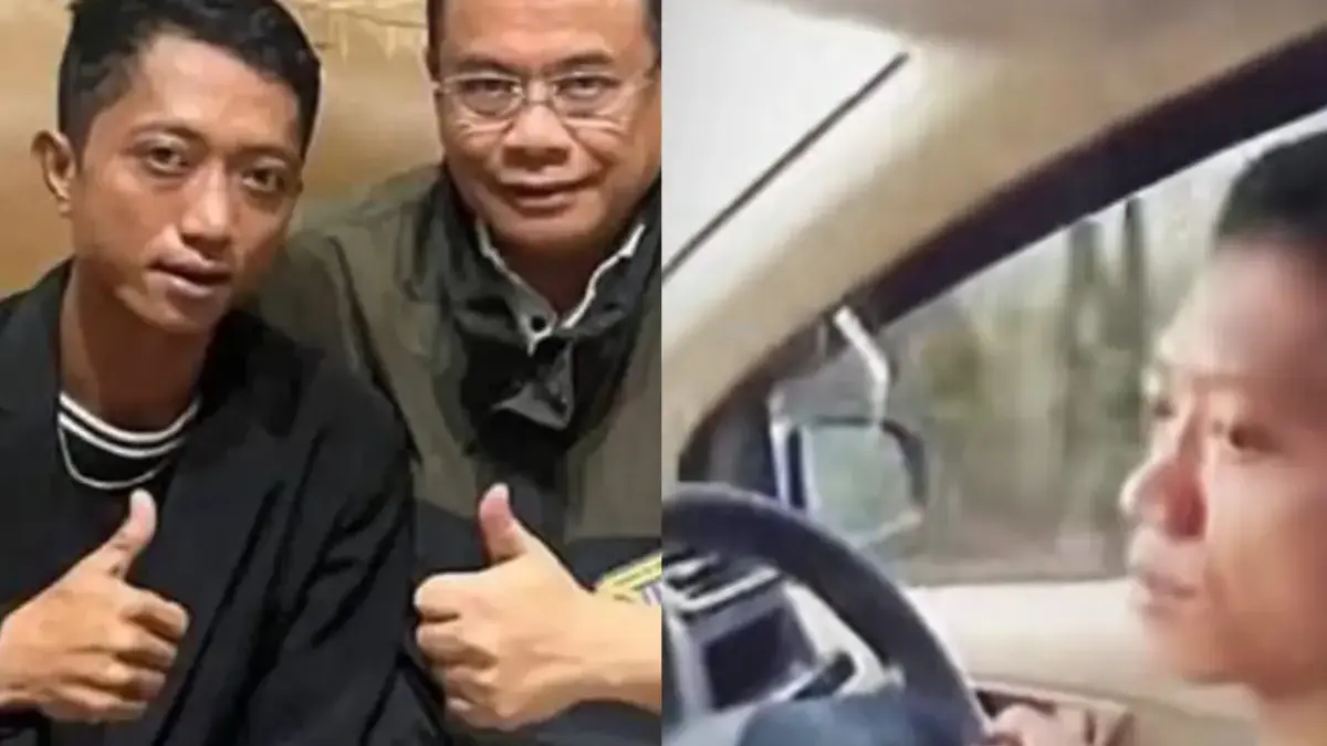 Husein Pati pamer mobil baru