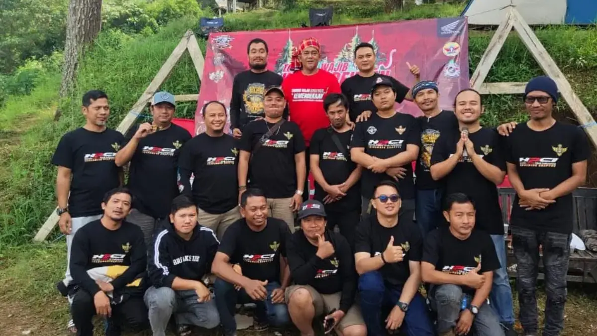 Honda PCX Club Indonesia (HPCI) Indramayu Chapter Gelar Touring Wajib Kemerdekaan & Camping Bersama Keluarga