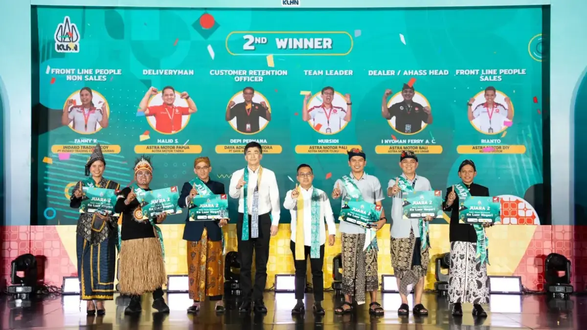 DAM Raih Prestasi di KLHN 2025, Wujud Konsistensi Layanan Terbaik Honda