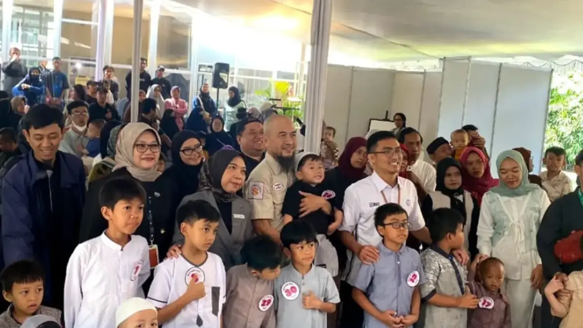 BRI melalui YBM BRILiaN Region 9 Gelar Khitanan Massal Bersama Green Team