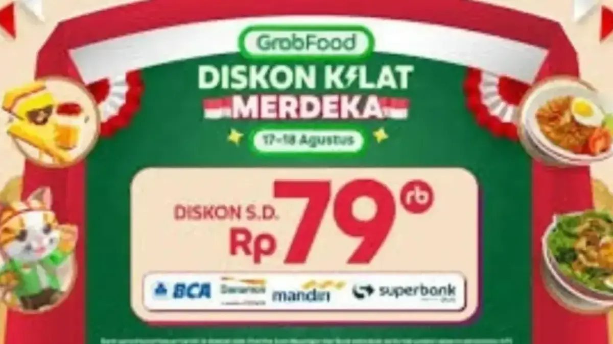 Tangkapan layar promo GrabFood