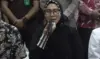 Potret Umi Cinta saat klarifikasi