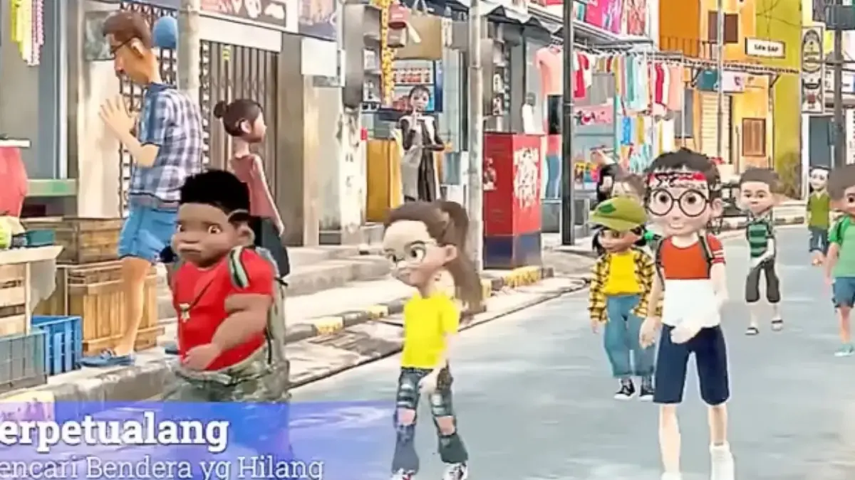 Tangkapan layar film Merah Putih: One for All
