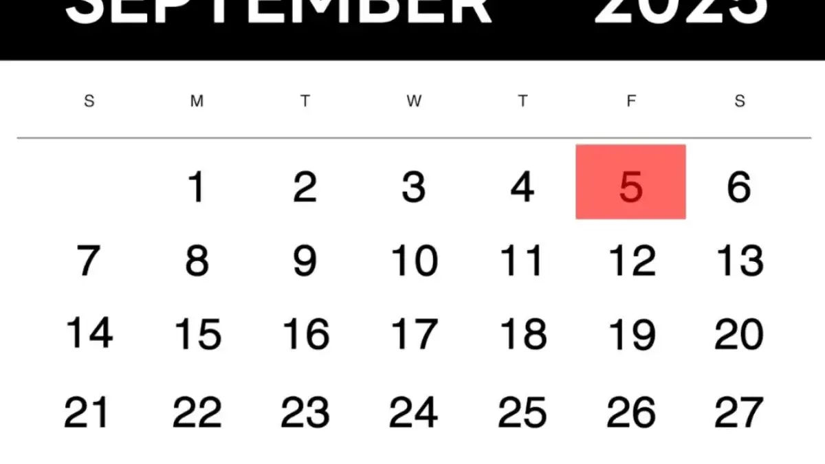 Ada Libur Nasional 5 September 2025, Cek Jadwal Maulid Nabi dan Sisa Cuti Bersama Tahun Ini