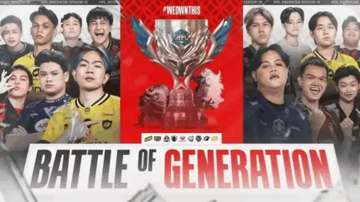 Jadwal MPL ID Season 16 Hari Ini Minggu, 24 Agustus 2025: RRQ vs Geek Fam Jadi Laga Panas
