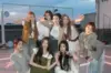 Hearts2Hearts yangs edang mempromosikan lagu terbarunya Pretty Please