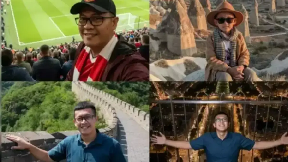 Ilustrasi tren edit foto luar negeri Gemini AI