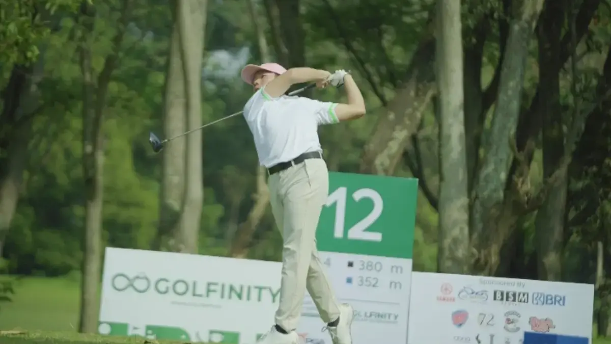 Golfinity, sebuah platform berbasis digital yang menggabungkan golf academy