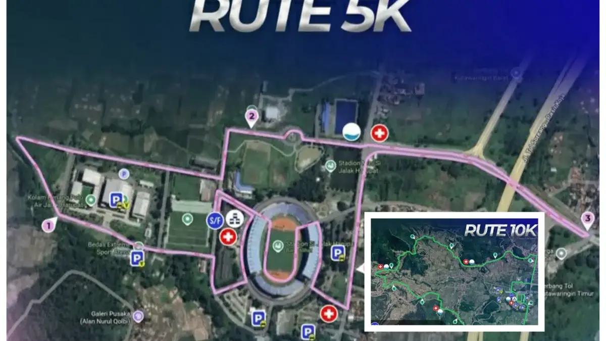 Rute Bandung Bedas Run 2025