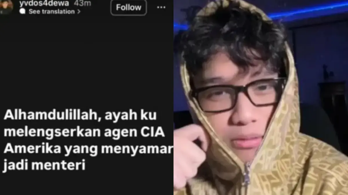 Isi Instagram Story Yudo Sadewa, Anak Menteri Keuangan Purbaya