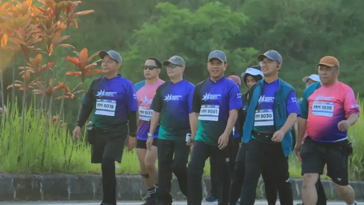 Bandung Bedas Run 2025 Meriah, Bupati Dadang Supriatna Dorong Budaya Olahraga