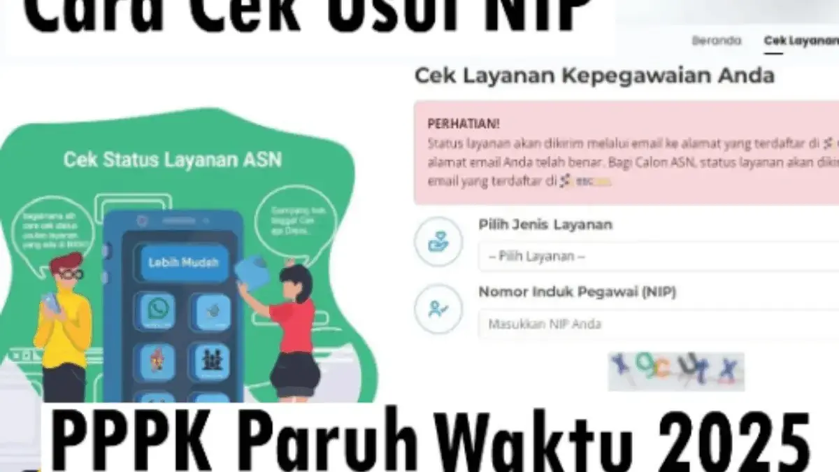 Cara cek NIP PPPK Paruh Waktu 2025 di Mola BKN
