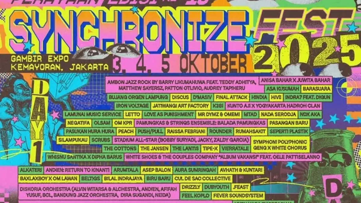 Poster Synchronize Fest 2025