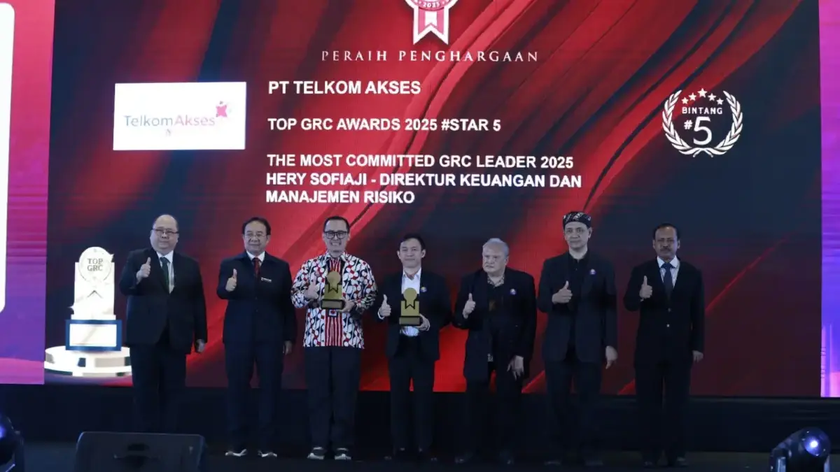 Pencapaian 5-STAR tahun ini merupakan yang kedua kalinya berturut-turut diperoleh Telkom Akses setelah sebelum