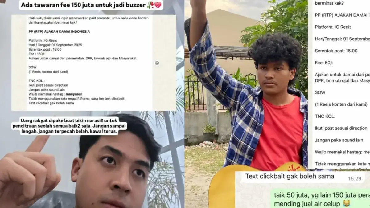 Tawaran Buzzer pemerintah