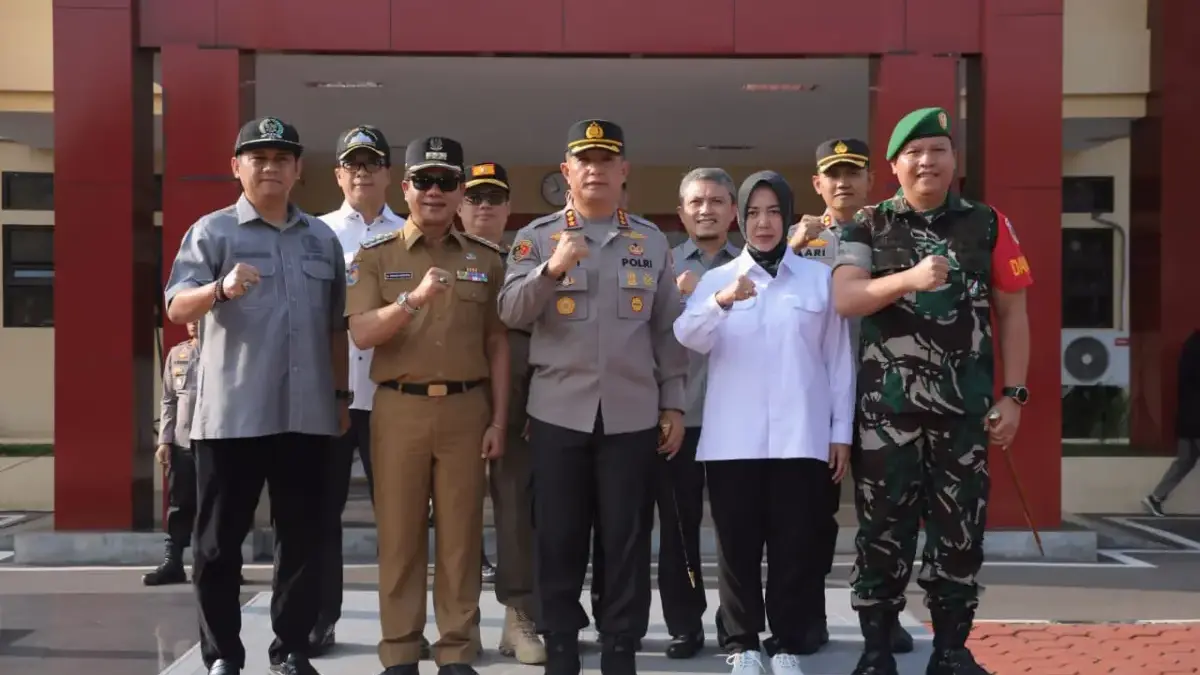 Bupati Bandung Dadang Supriatna bersama jajaran Forum Komunikasi Pimpinan Daerah (Forkopimda)
