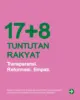 17+8 Tuntutan Nasional Rakyat 2025, dari Reformasi DPR hingga Harga Pokok
