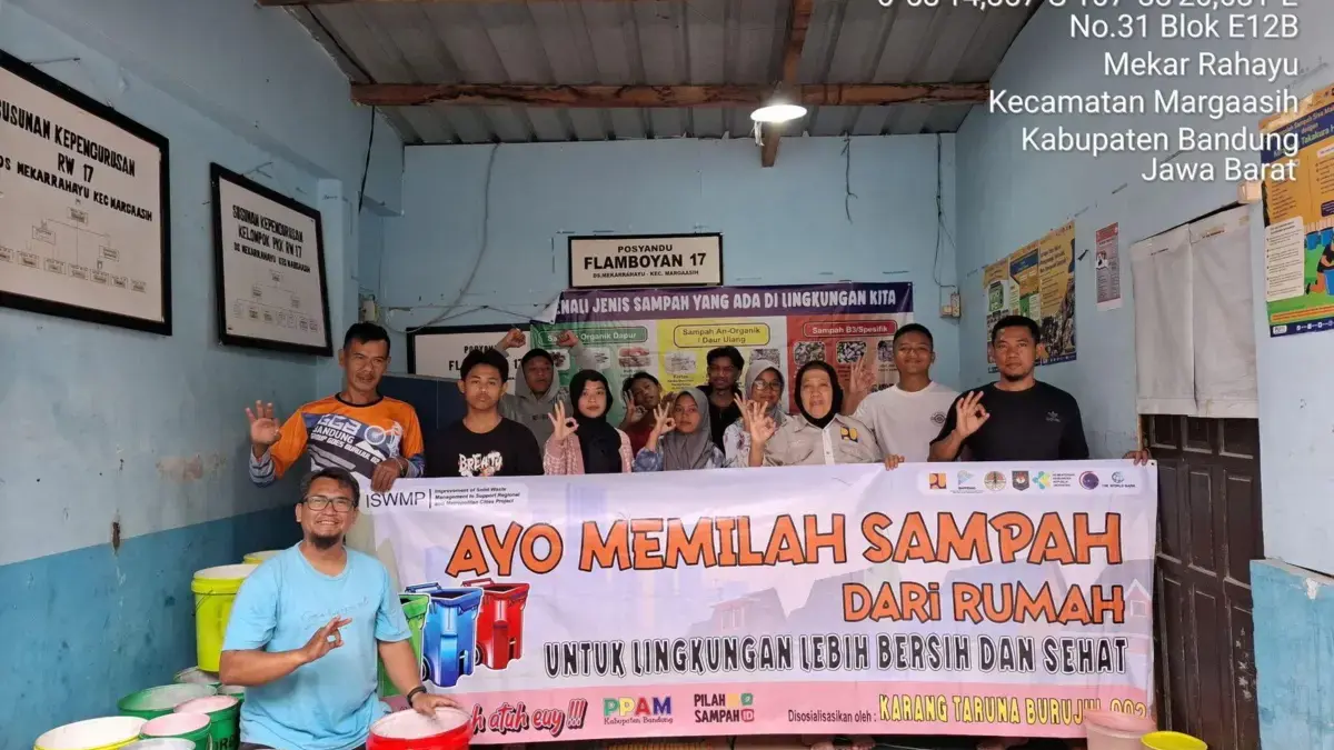 ISWMP Ajak Kabupaten Bandung Barat Memilah Sampah Dari Sumber