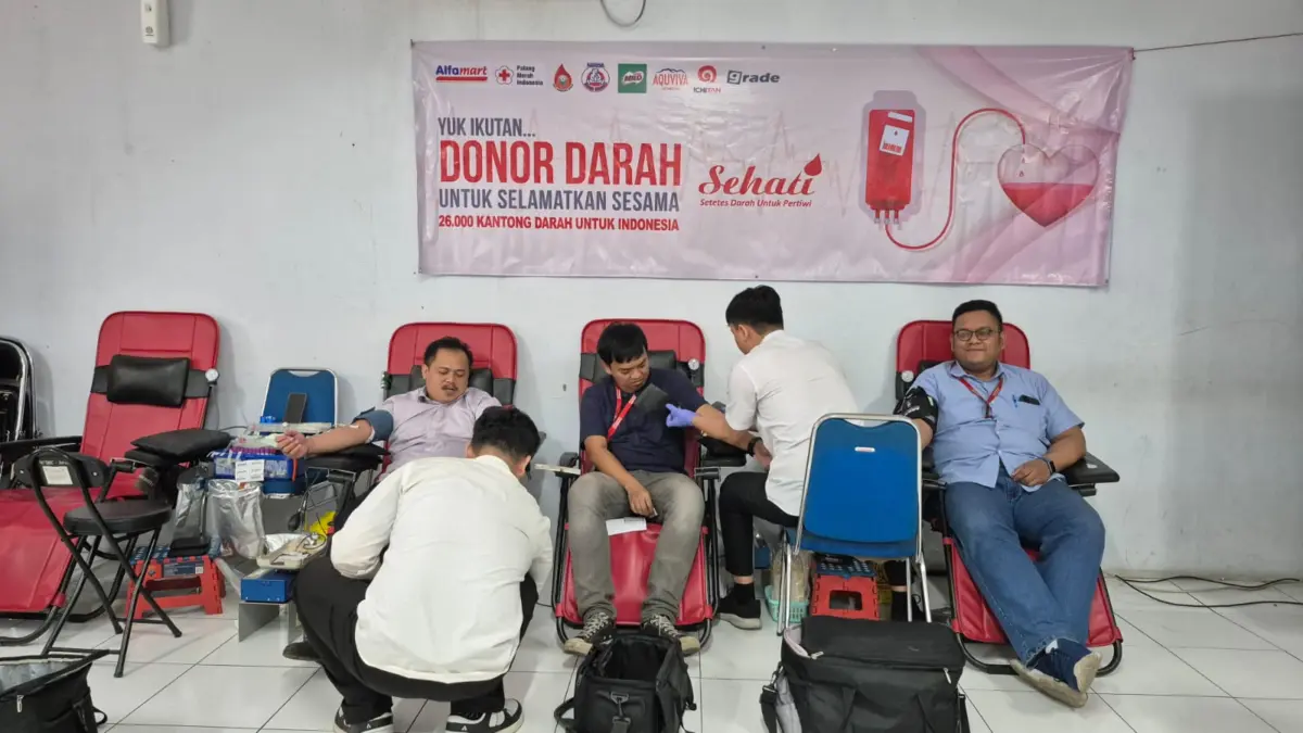 Alfamart Kumpulkan 26 Ribu Kantong Darah di 34 Kota dalam Momen Ulang Tahun ke-26