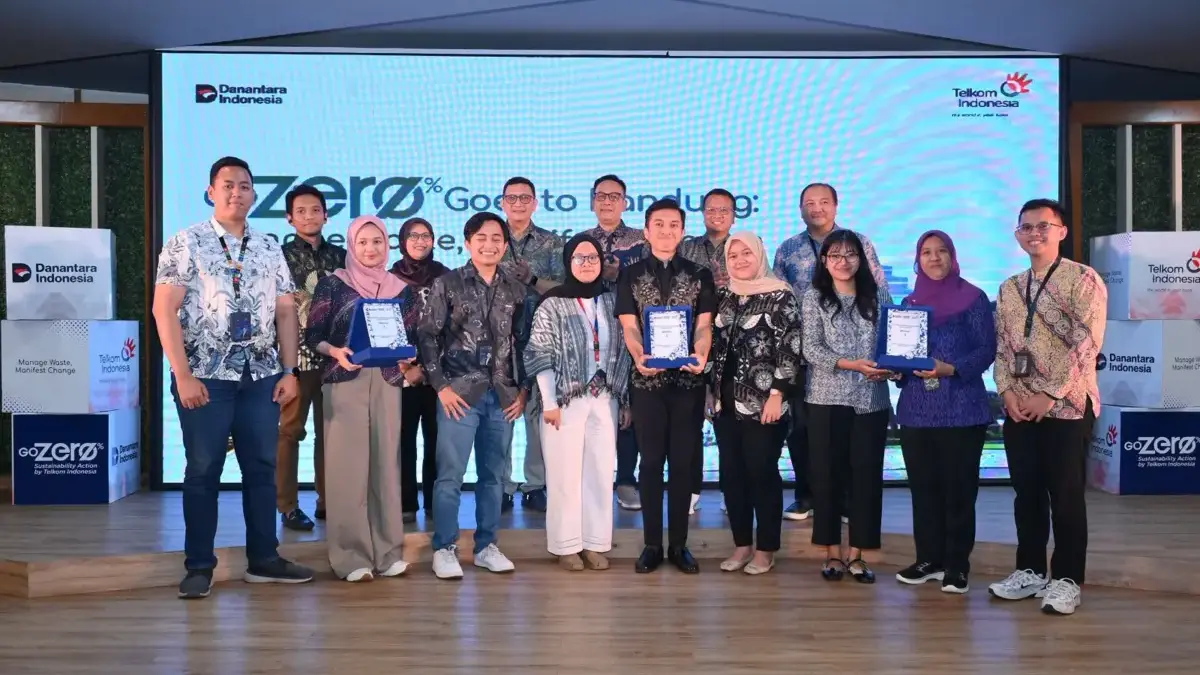GoZero% Telkom Hadir di Bandung: Dorong Inovasi Circular Economy & Aksi River Clean Up