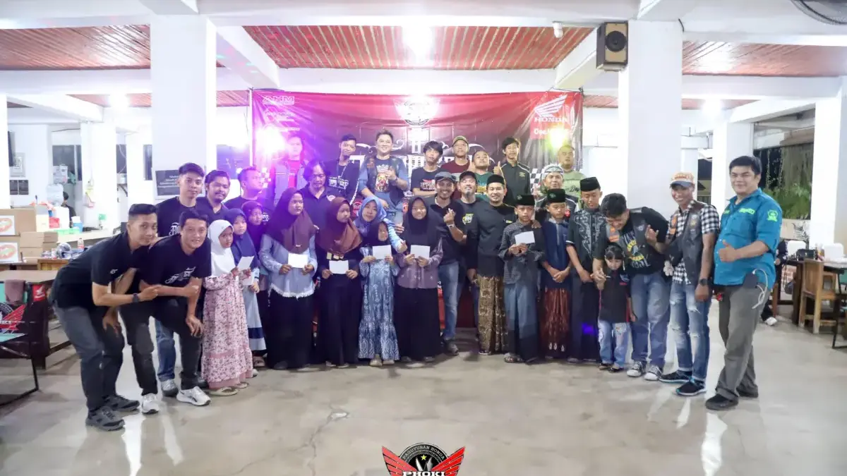 Ratusan Bikers Padati Hadiri Anniversary ke-6 Paguyuban Honda Kabupaten Bekasi