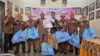 Alfamart bersama Happily menyalurkan ratusan paket sembako kepada anggota Legiun Veteran Republik Indonesia