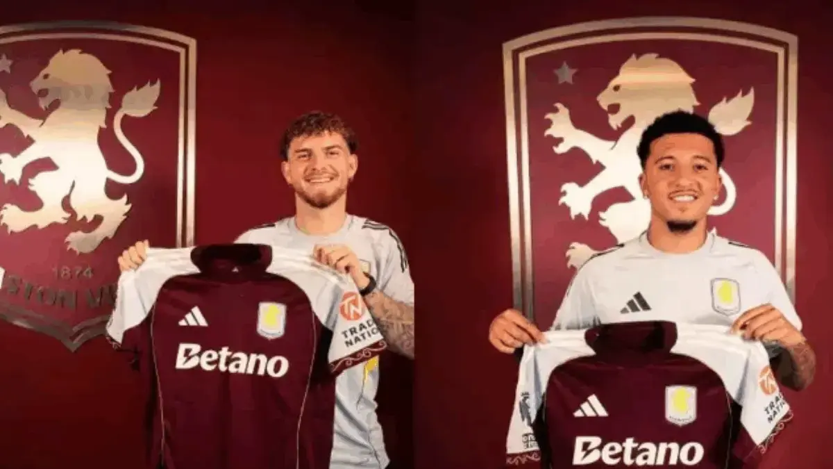 Resmi! Aston Villa Pinjam Harvey Elliot dan Jadon Sancho Sekaligus di Deadline Day