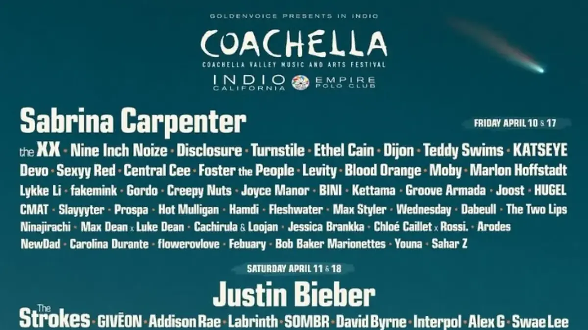 Lineup Coachella 2026