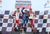 para pebalap Astra Honda Racing Team (AHRT) dalam gelaran seri keempat Mandalika Racing Series (MRS) 2025