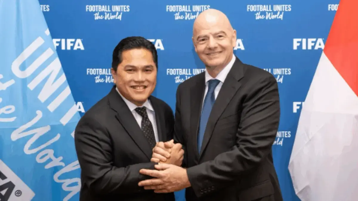 Erick Thohir Rangkap Menpora dan Ketua PSSI, FIFA Pastikan Tak Ada Benturan Kepentingan