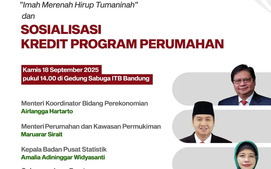 Acara Pemprov Jabar, Sosialisasi Program Kredit Perumahan