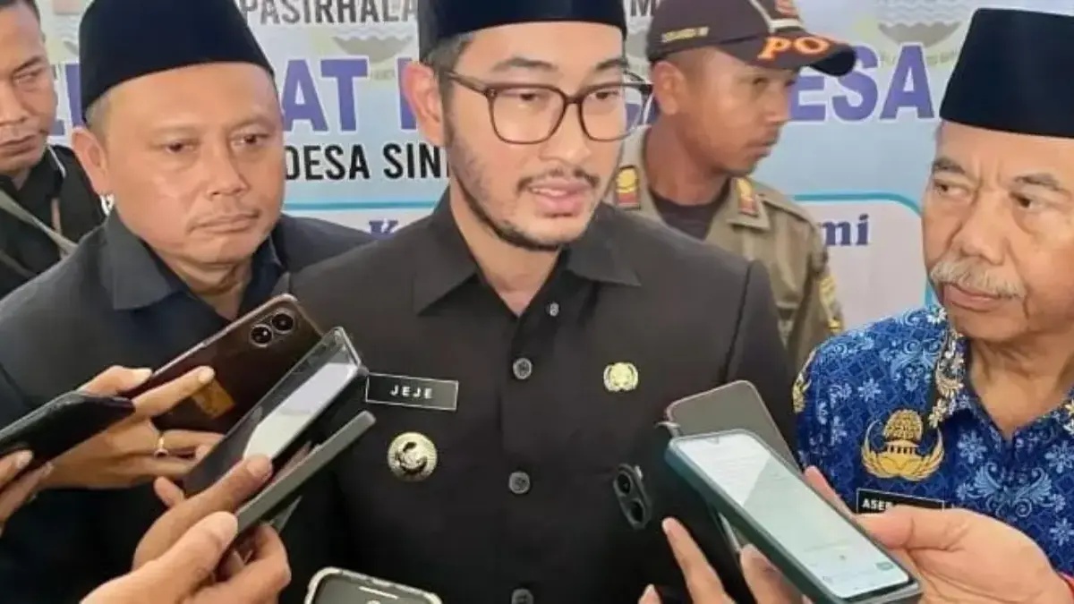 Bupati Bandung Barat, Jeje Ritchie Ismail saat ditemui awak wartawan