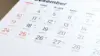 Ilustrasi tanggal merah kalender