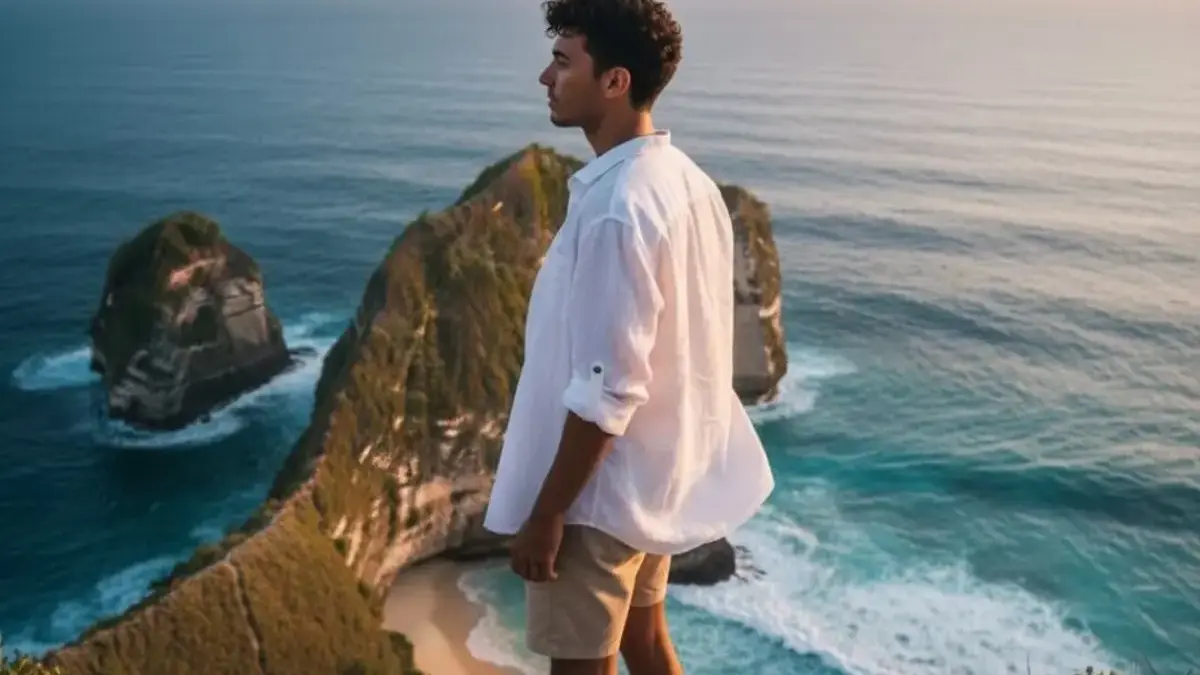 5 Prompt Singkat Gemini AI Khusus Edit Foto Cowok di Pantai, Eksotis Banget! 5 prompt singkat Gemini AI khusus edit foto cowok di pantai, eksotis banget!