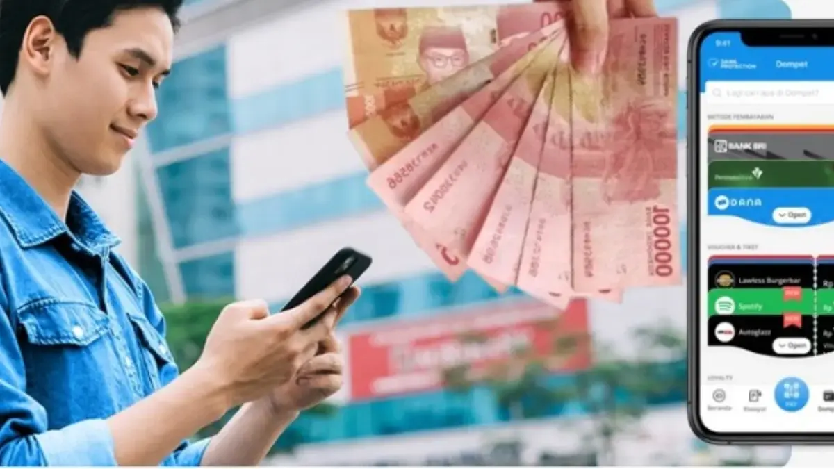 Aplikasi DANA yang selalu membagikan Saldo DANA gratis setiap hari.