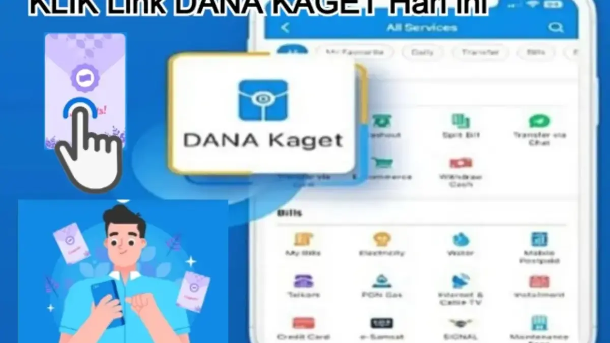 ILUSTRASI dapat saldo DANA gratis hingga Rp25 ribu