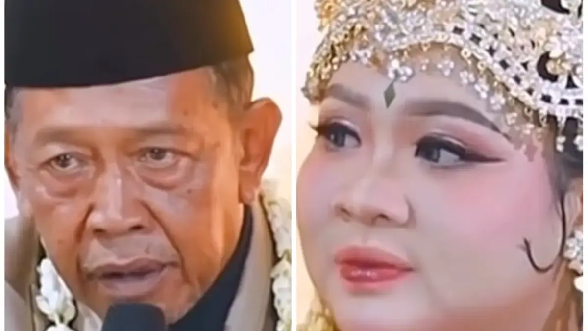 Kakek Tarman (74) sempat viral ketika menikahi Shela Arika (25)