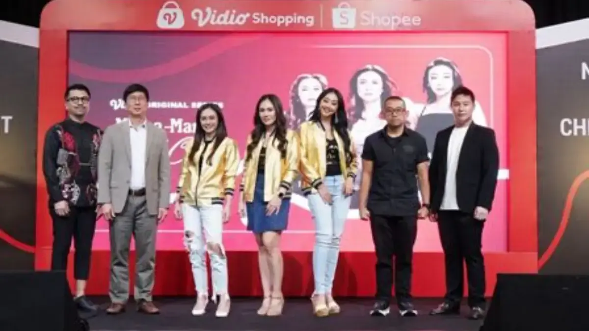 Press Conference Vidio Shopping bersama Shopee Indonesia