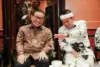 Gubernur DKI Jakarta Pramono Anung (kiri), dan Gubernur Jawa Barat Dedi Mulyadi (kanan)
