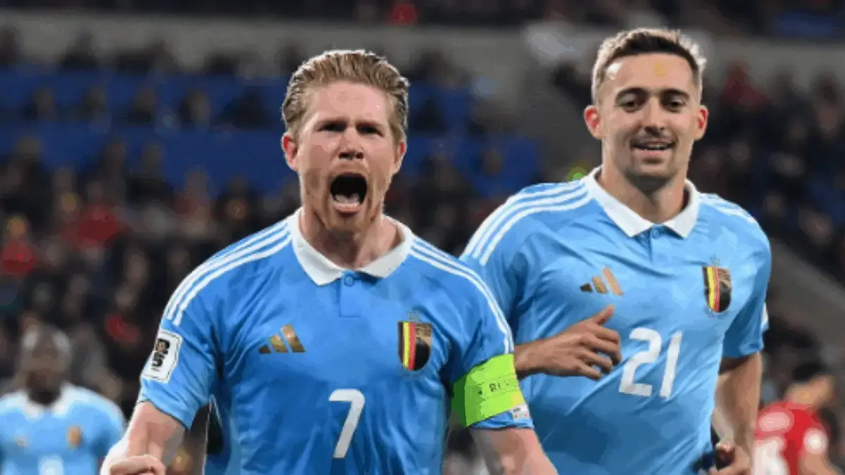 Gol De Bruyne dan Trossard Antar Belgia Kokoh di Puncak Grup J Kualifikasi Piala Dunia 2026