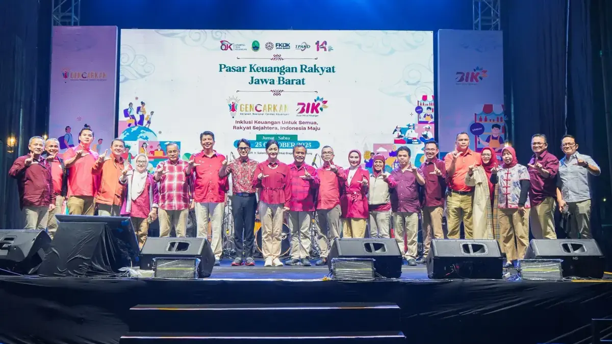 OJK Jabar Gelar Puncak Bulan Inklusi Keuangan (BIK) 2025 OJK