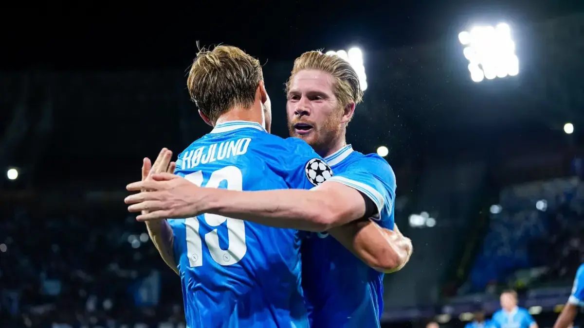 Brace Hojlund Antar Napoli Raih 3 Poin Pertama di Liga Champions!