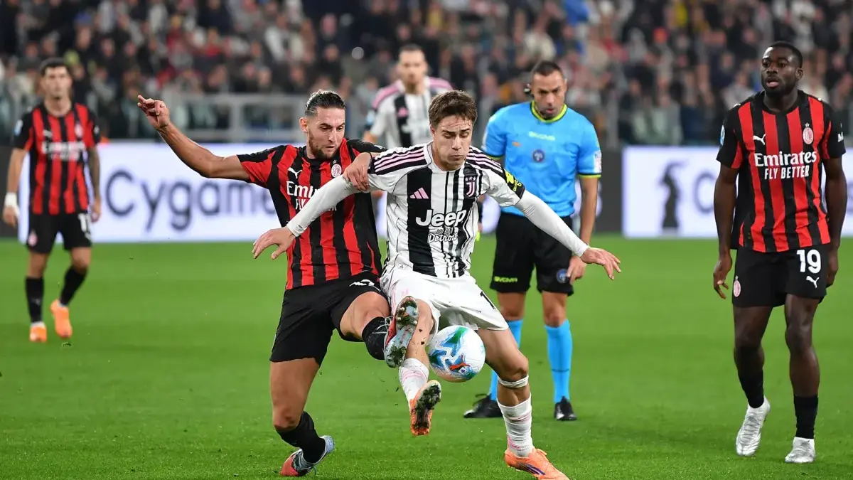 Duel Sengit di Turin! AC Milan Tertahan Imbang Lawan Juventus usai Penalti Pulisic Gagal